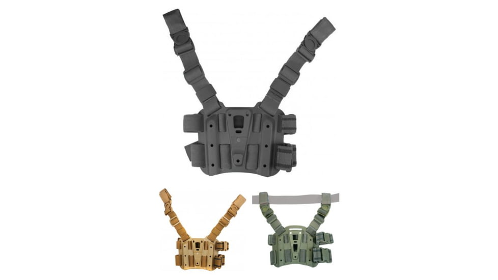 BlackHawk Tactical CQC Holster Platform, Black, Coyote Tan, Olive Drab