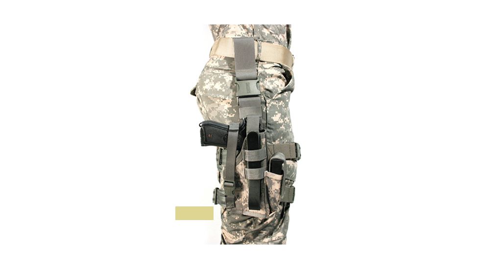BlackHawk Tactical Omega VI Airborne Holster, Left Hand Draw, Coyote Tan 40QD02DE-LEFT