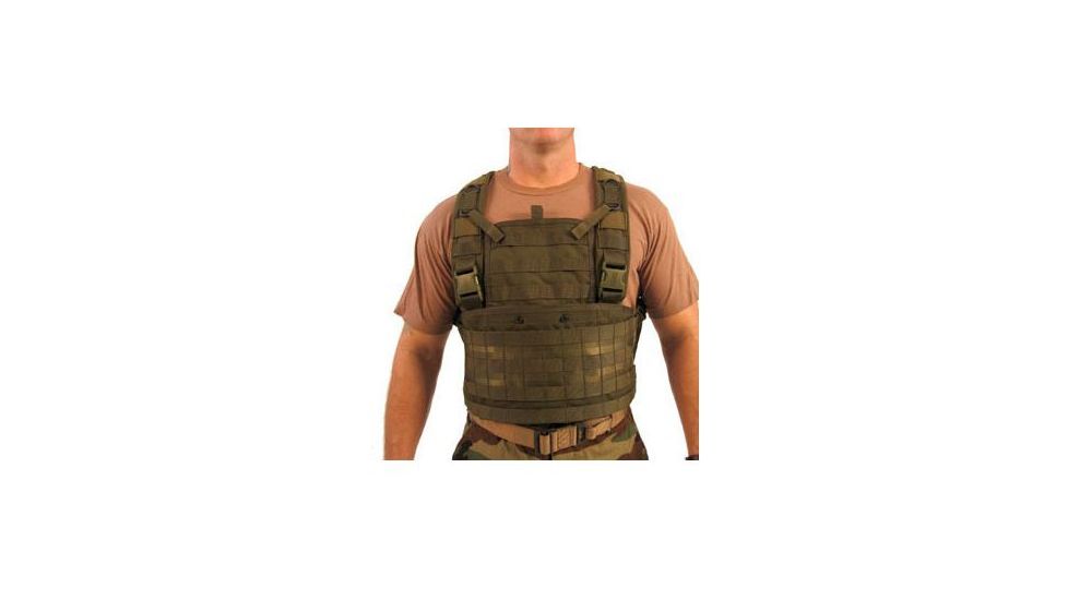 BlackHawk Tactical S.T.R.I.K.E. Commando Recon Chest Harness, Black 37CL01BK-H