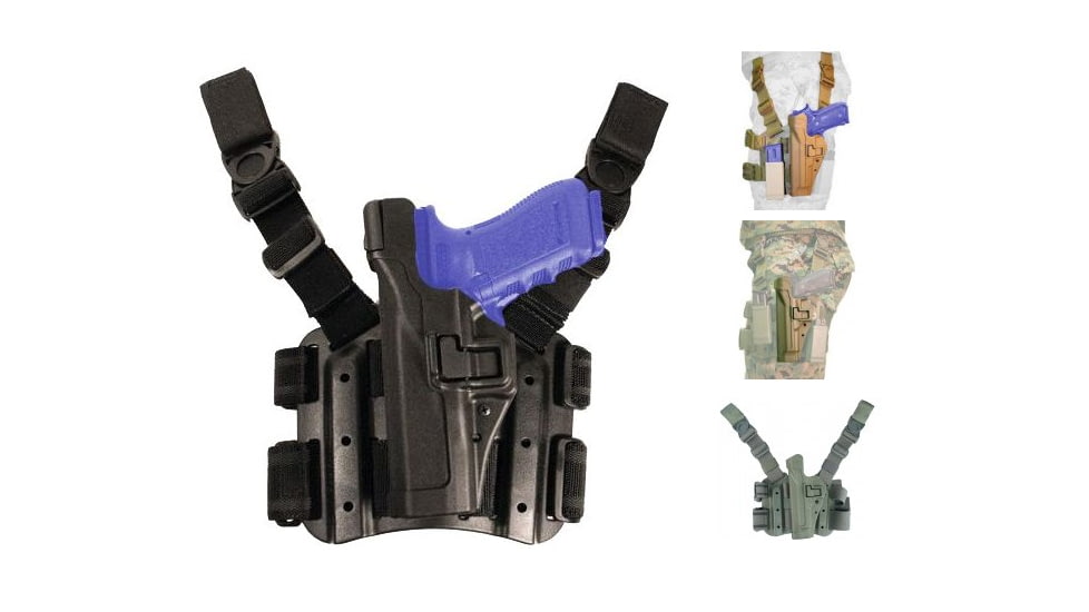 BlackHawk Tactical SERPA Holster - Left Hand Draw, Black, Coyote Tan, Foliage Green, Olive Drab