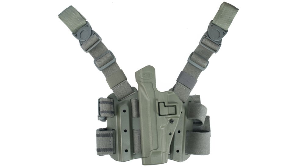 BlackHawk Draw Tactical SERPA L2 Holsters, Colt 1911, Left Hand, Matte, Olive Drab, 430503OD-L