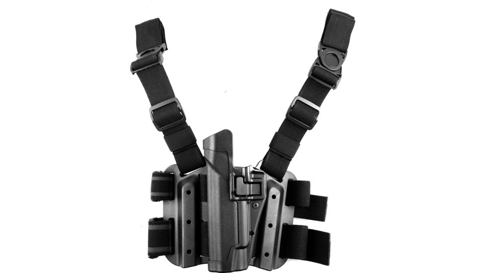 BlackHawk Draw Tactical SERPA L2 Holsters, Colt 1911, Left Hand, Matte, Black, 430503BK-L