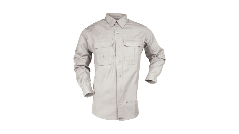 Blackhawk Warrior Wear Long Sleeve Shirt w/BPG logo, Khaki, Small