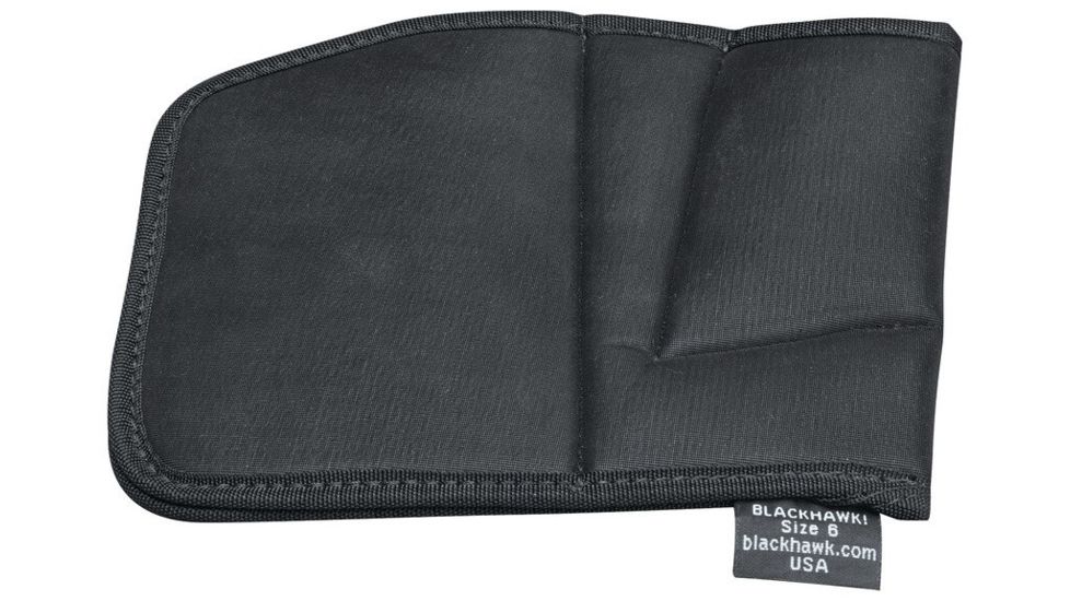 BlackHawk Tec Grip Junk Drawer IWB Holster, Ambidextrous, Black, Size 6, 40JD06BK