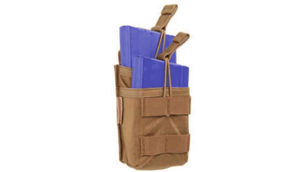 BlackHawk Tier Stacked Magazine Pouch M4/FAL, Coyote Tan, 37CL119CT