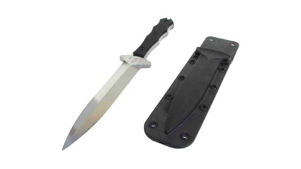 Blackhawk UK-SFK, Black Nylon Handle, Satin Finish Blade, Plain BH-15UK00SL