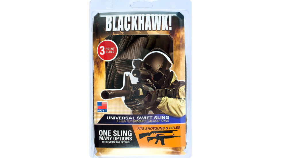 BlackHawk Universal Swift Nylon Sling, AR-15 Tac 1.25in, Coyote Tan 70GS17CT