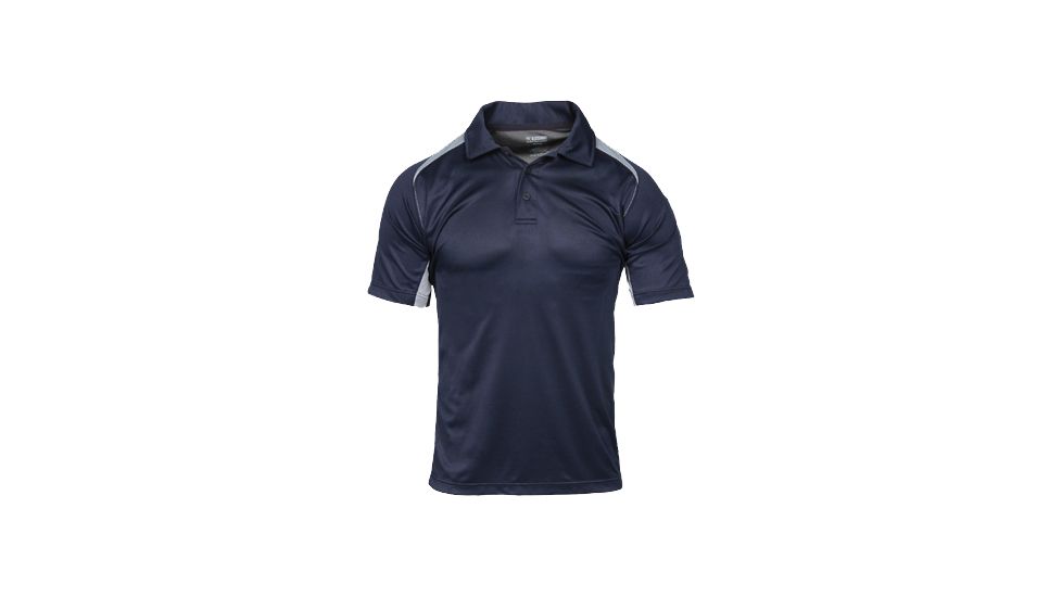 BlackHawk Warrior Wear Short Sleeve Athletic Polo Shirt, Navy, Medium