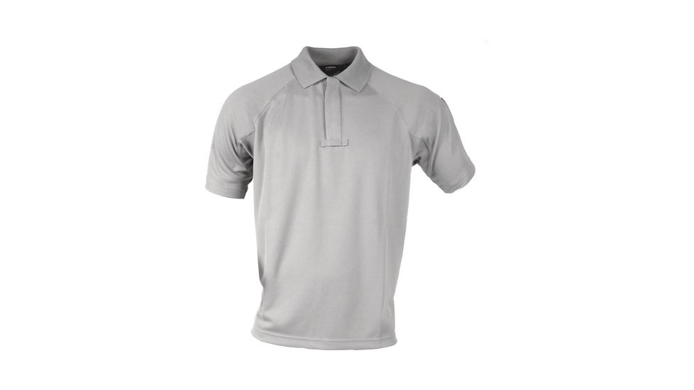 Blackhawk Warrior Wear Performance Polo, Grey, Large, 87PP01GY-LG