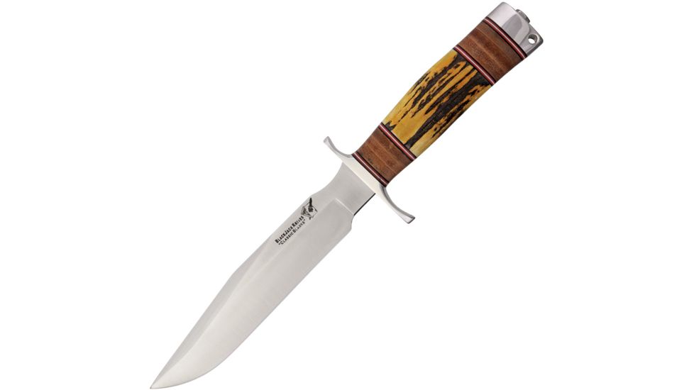 Blackjack Classic Model 7 Fixed Blade Knife, 7in, A2 Tool Steel, Standard Edge, Sambar Handle BCB7LSL