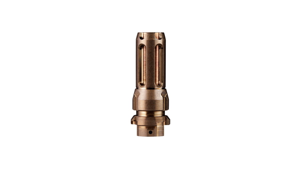 Blackout Defense 1/2-28 Keymo Flash Hider, H900, Bronze, MUZZLE-1/2-KEYMO-FH-H900