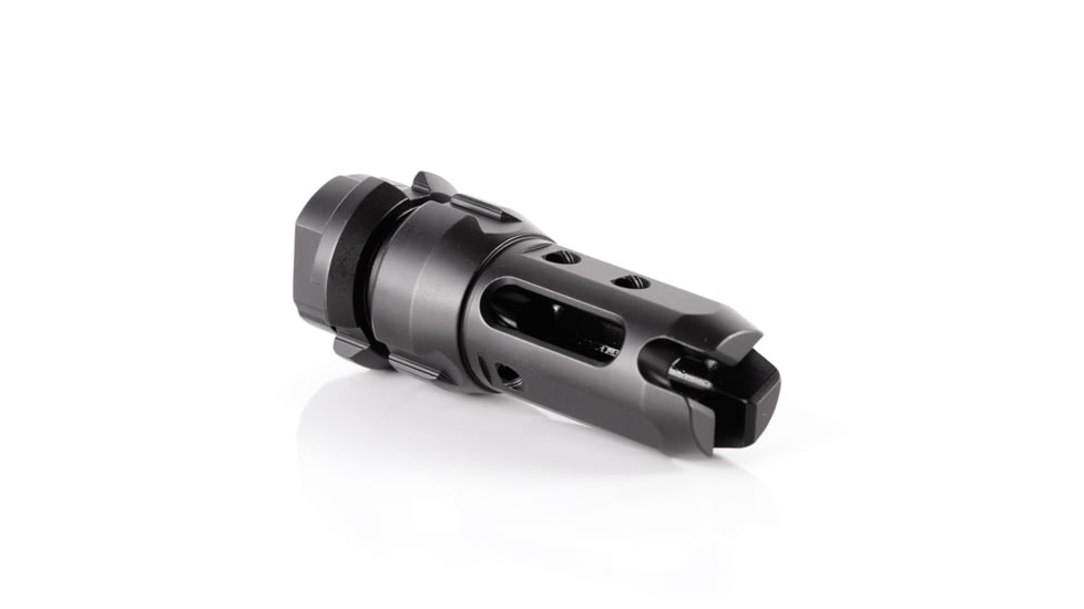 Blackout Defense 5/8-24 Keymo Hybrid Muzze Device, Black, MUZZLE-5/8-KEYMO-HYB-BLK