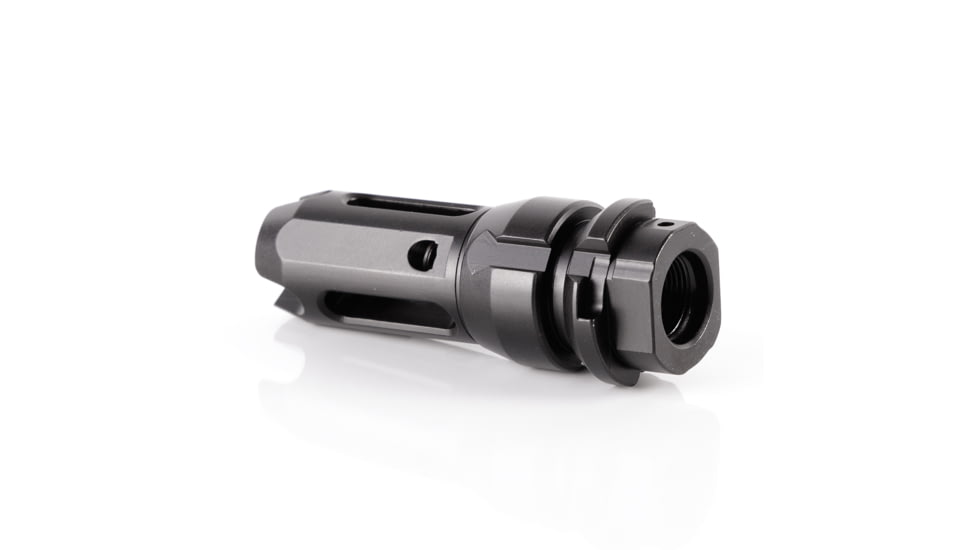 Blackout Defense 5/8-24 Keymo Hybrid Muzze Device, Black, MUZZLE-5/8-KEYMO-HYB-BLK
