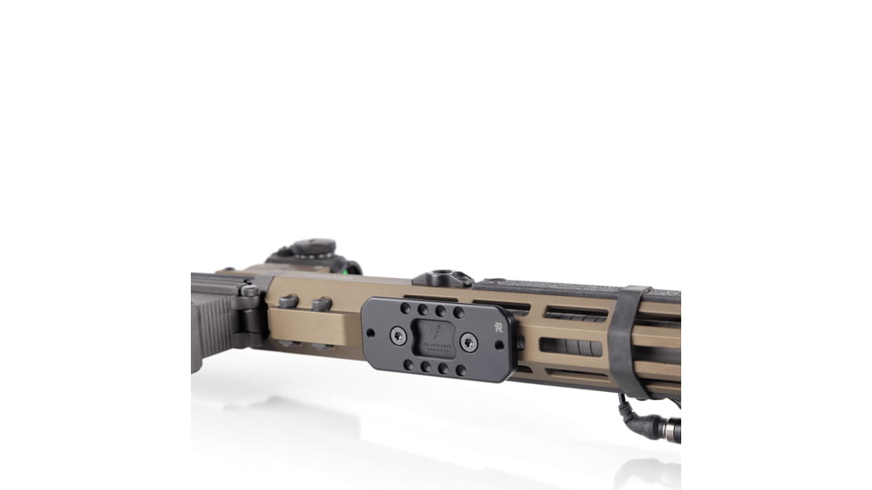 Blackout Defense Arca-Swiss Plate, Black, ARCA-SWISS-PLATE-BLK