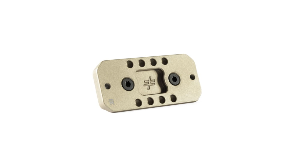 Blackout Defense Arca-Swiss Plate, Clear Anocoat, Gold, ARCA-SWISS-PLATE-CLR