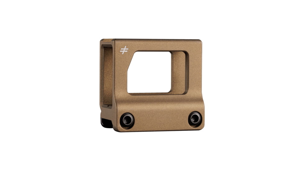 Blackout Defense OneX Aimpoint Micro Riser Mount 1.93in, Burnt Bronze, RISER-ONEX-AIMPOINT-1.93-BB