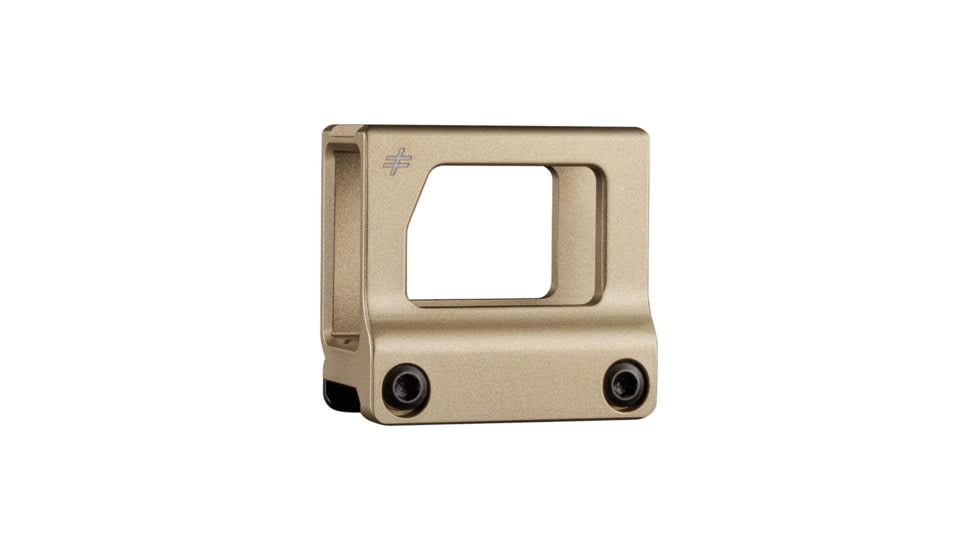 Blackout Defense OneX Aimpoint Micro Riser Mount 1.93in, Clear Anocoat, Gold, RSRONEXAIMPNT1.93CLR