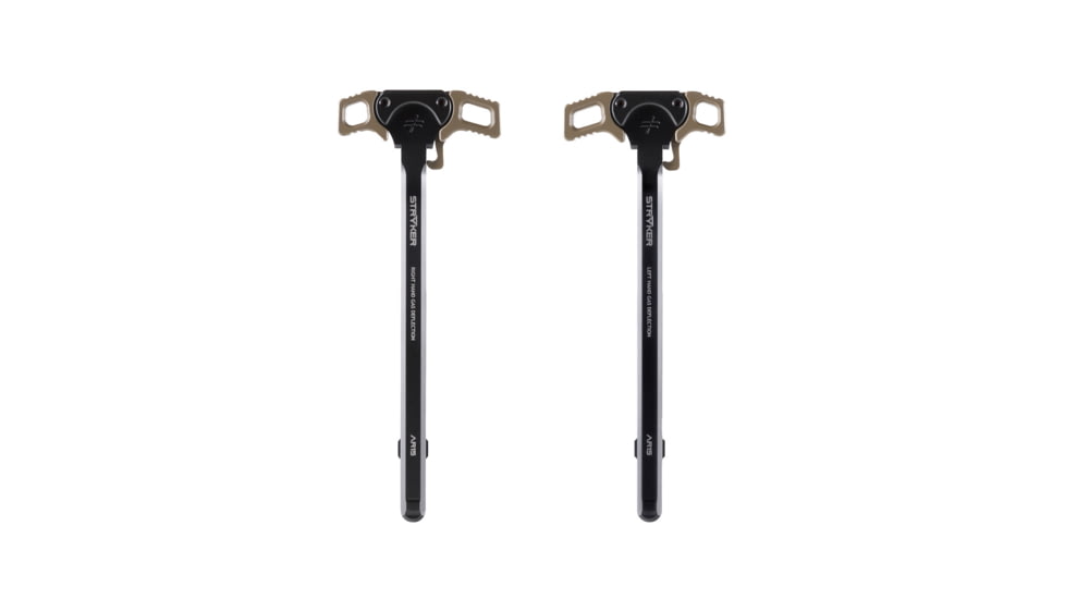 Blackout Defense Stryker Ambi Gas-Deflecting Charging Handle, Right-Hand Deflection, Compact Lever, FDE, FDE, CHG15RIGHTCMTFDE