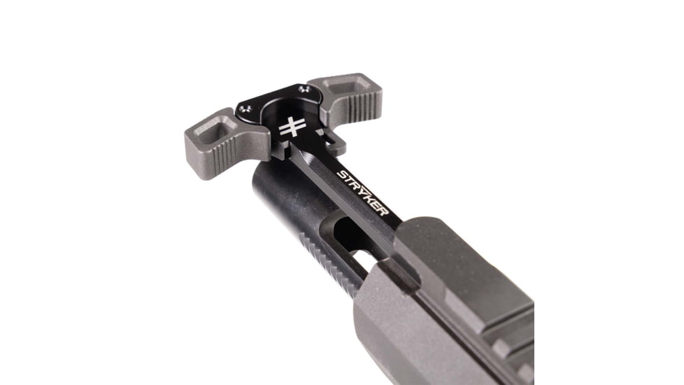 Blackout Defense Stryker AR-15 Ambi Charging Handle, Grey, 92287