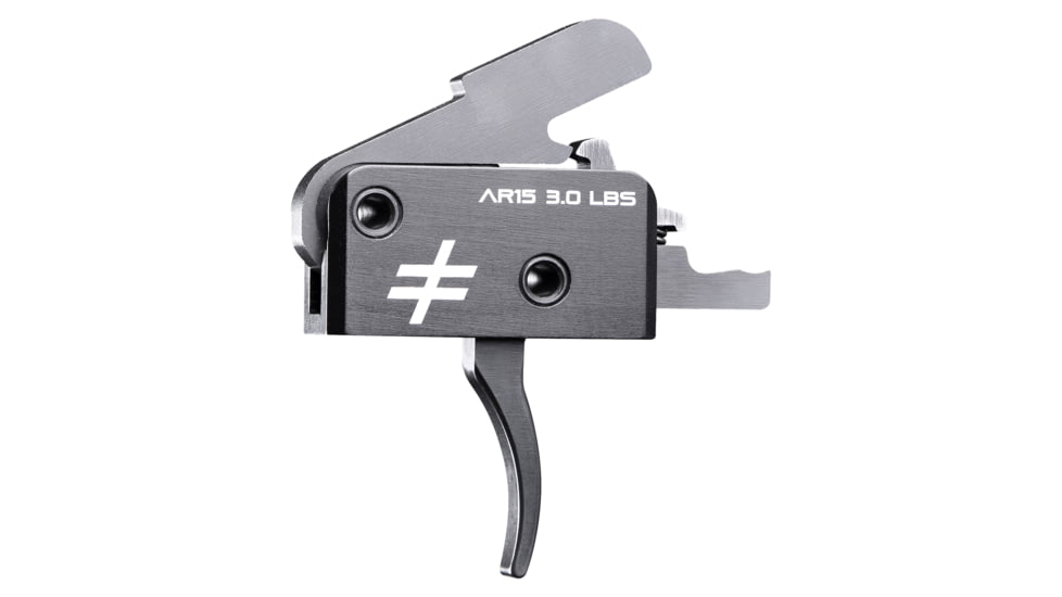 Blackout Defense Zero Trigger, AR-15, 3lb Curved, Black, TRIG-AR15-3CB