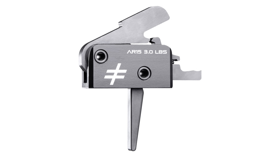 Blackout Defense Zero Trigger, AR-15, 3lb Flat, Black, TRIG-AR15-3FB