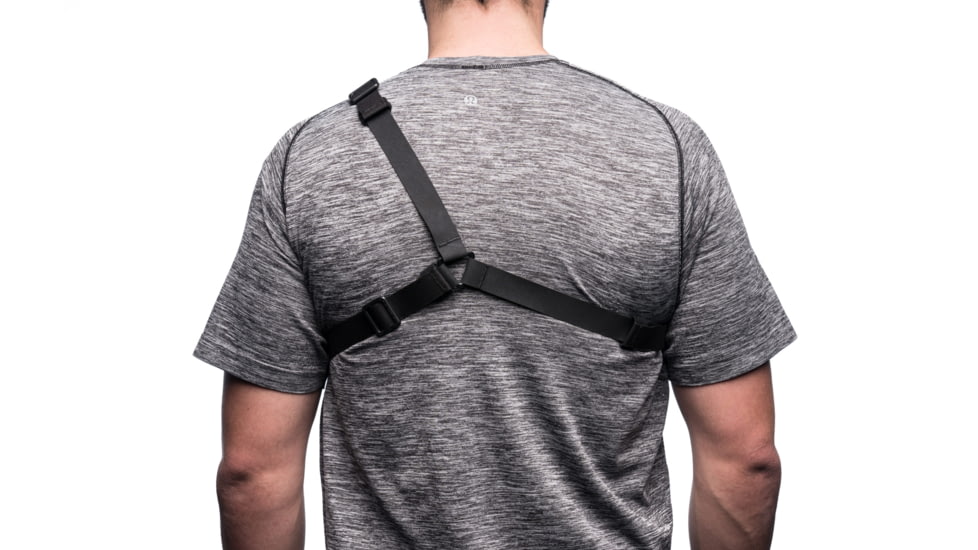 BlackPoint Tactical Outback Kydex Chest Holster, Fits 5 in 1911, Right Hand, Black, 105836