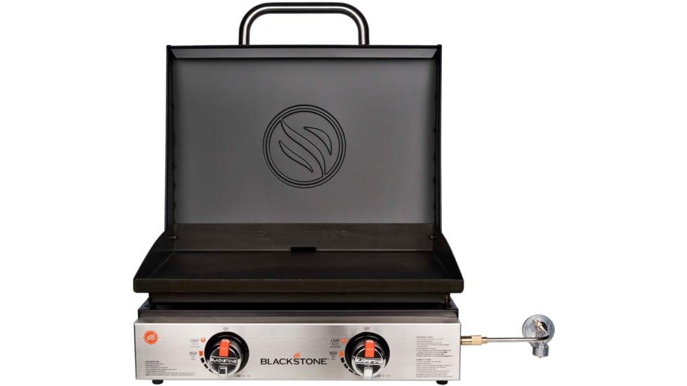 Blackstone Stainless Front Panel Tabletop Griddle, Black, 22in, 1813