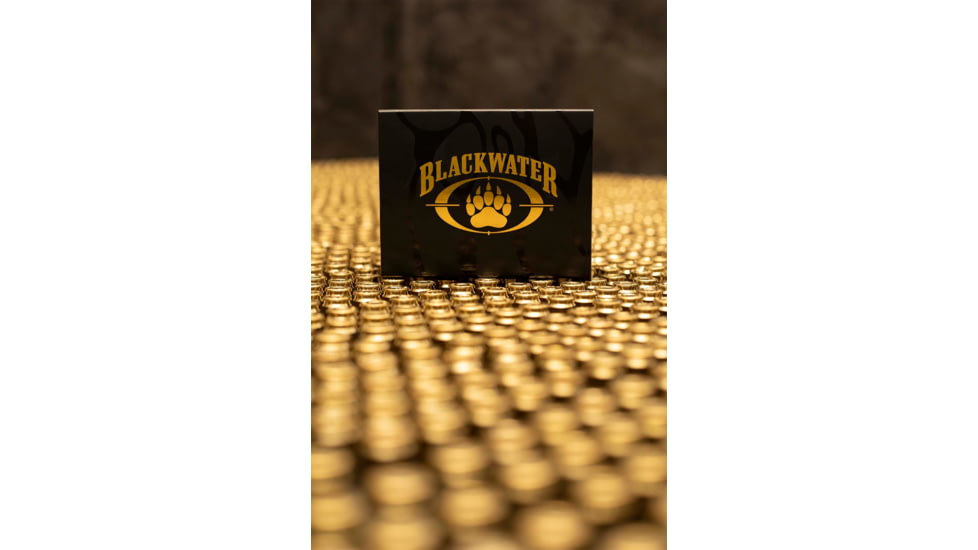 Blackwater Ammunition Defense Grade 9mm 9mm 115 Grain Jacketed Hollow Point Brass Cased Centerfire Pistol Ammo, 20 Round, BWA-5007