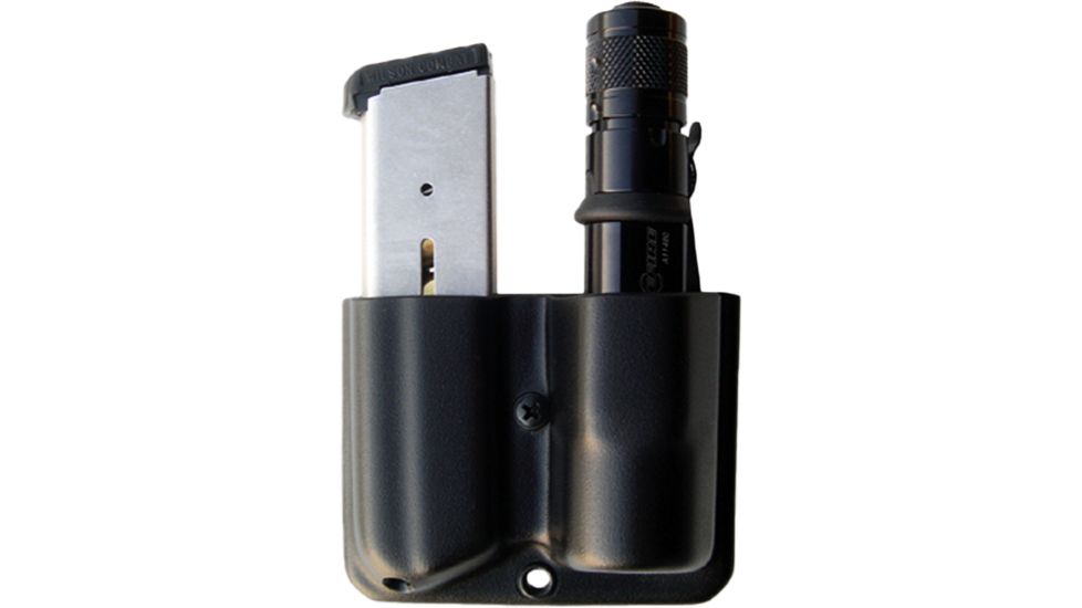 Blade Tech Combo Light-Mag Holster,SureFire 6P Down, Fits Glock 17/22/31,Tek-Lok,Black,Left Hand ACCX0077SF6PDNO0080TLBLKLH