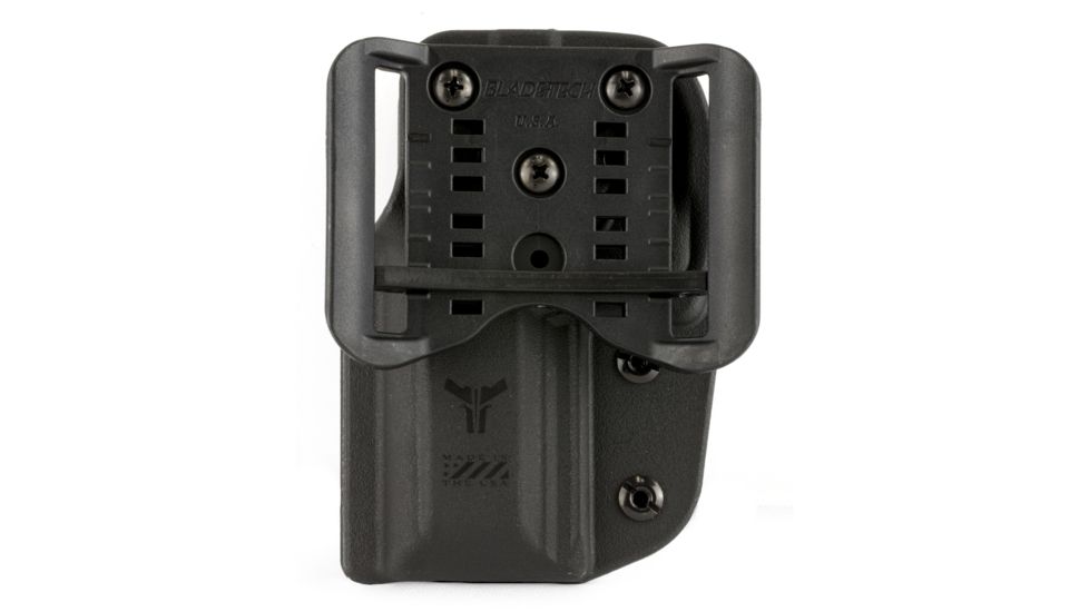 Blade-Tech HK VP9 Signature OWB Hard Right Hand Belt Holster w/ Adjustable String Ray Loop, Black, BTHOLX0008SHKVP9ASBLKH