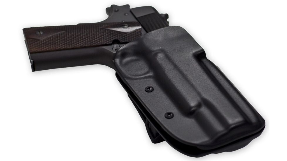 Blade-Tech OWB Holster, Ruger SR40C, Black, Right, AdjustablePaddle HOLX000843210963