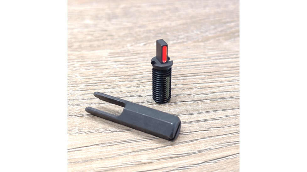 Blitzkrieg Components AK Blitz-Lok Sight Post - Flat Tip, Orange, AKFLTO