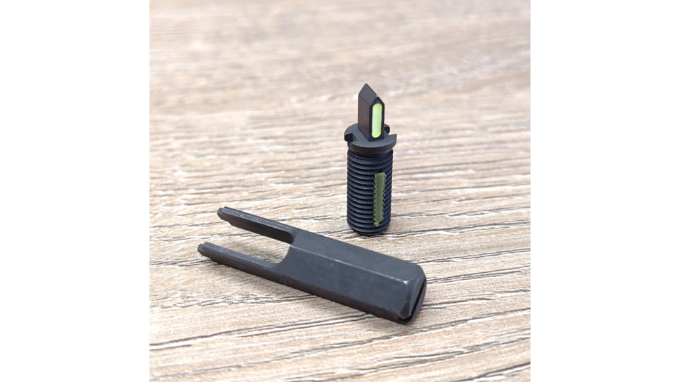 Blitzkrieg Components AK Blitz-Lok Sight Post - Spike Tip, Luminescent Green, AKSPKLG