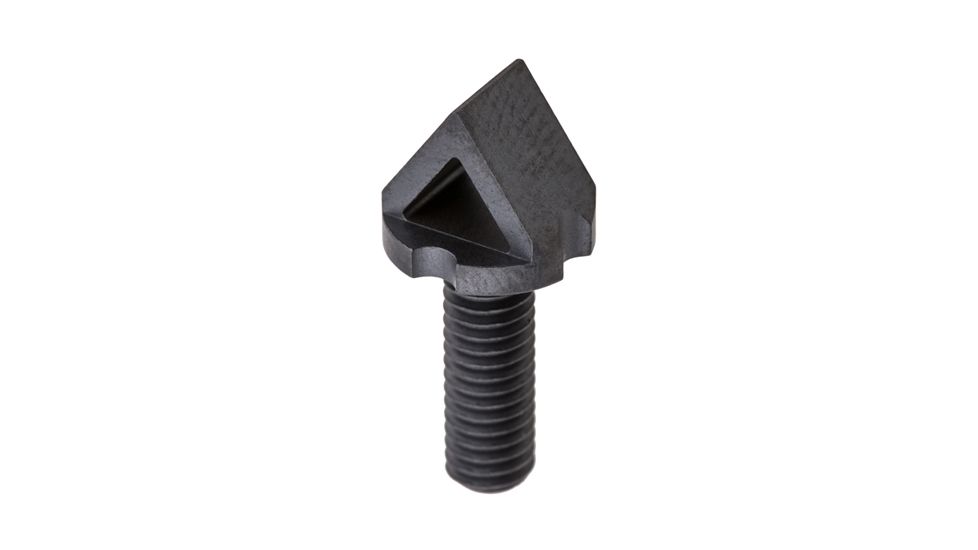 Blitzkrieg Components AR-15 Chevron Front Sight Post w/ No Tool, Black, ARCFS05B