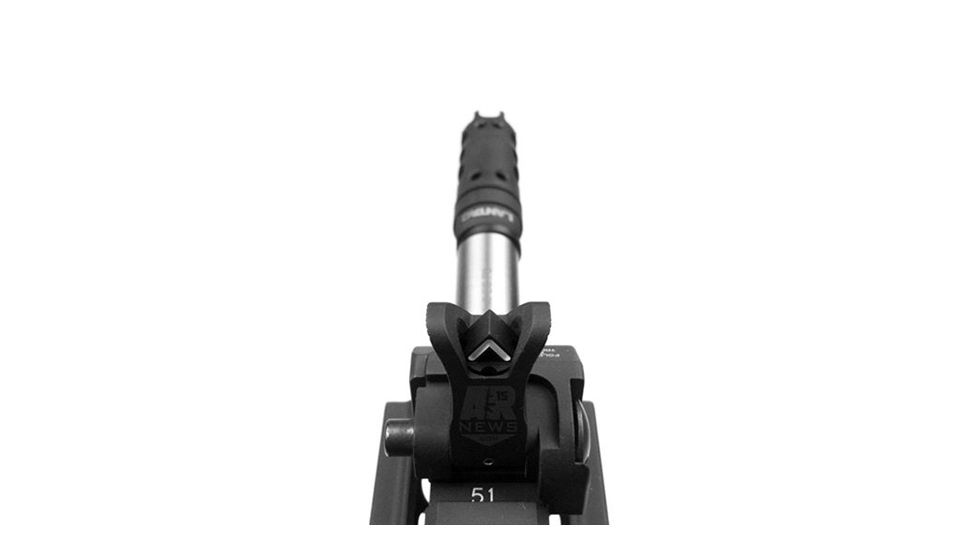 Blitzkrieg Components AR-15 Chevron Front Sight Post w/ No Tool, White, ARCFS08W