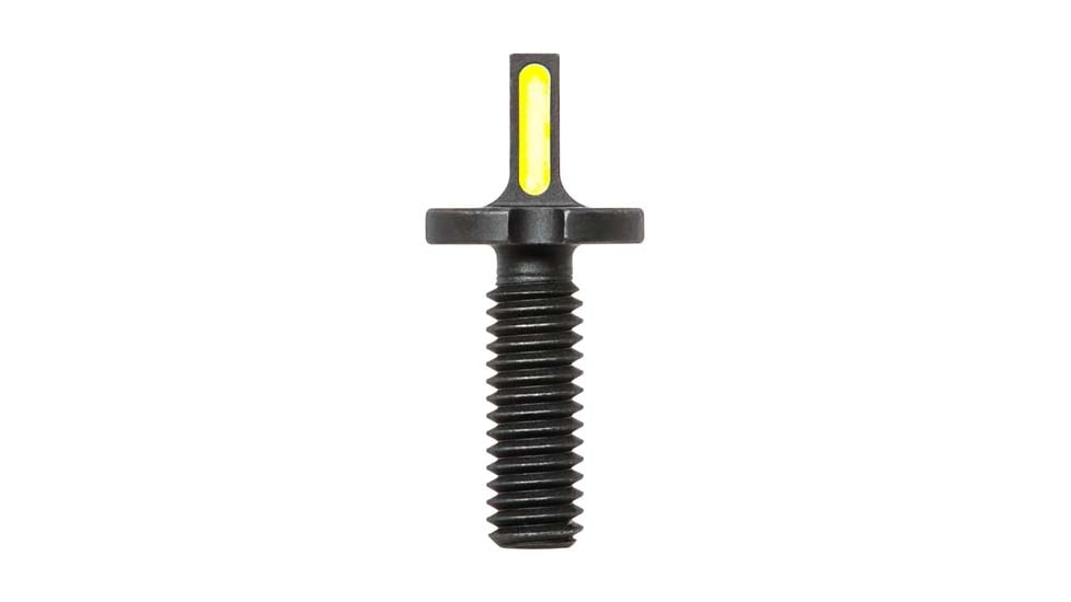 Blitzkrieg Components AR-15 Flat Front Sight Post, Tritium Dot, No Tool, Luminescent Green, ARFFS08LG