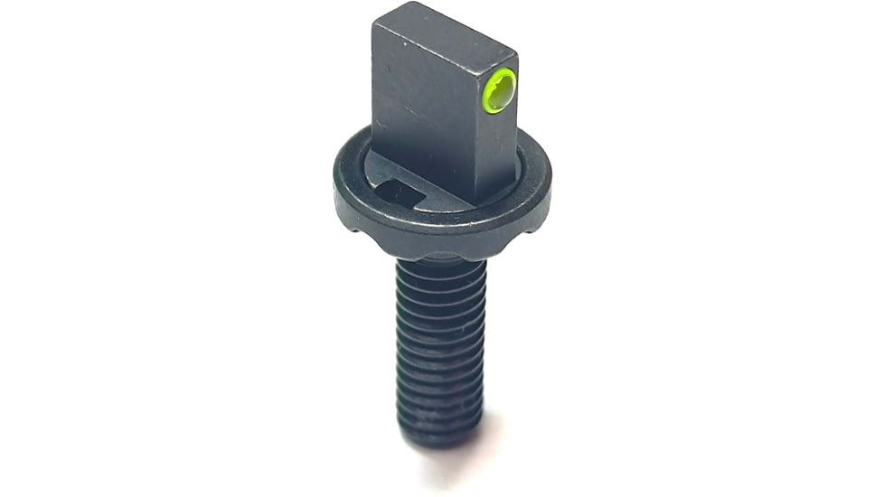 Blitzkrieg Components AR Blitz-Lok Sight Post - Flat Tip, Luminescent Green, AR2FLTLG