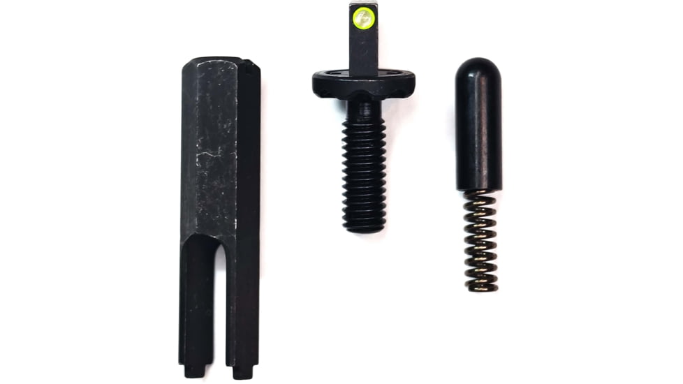 Blitzkrieg Components AR Blitz-Lok Sight Post - Flat Tip, Luminescent Green, AR2FLTLG