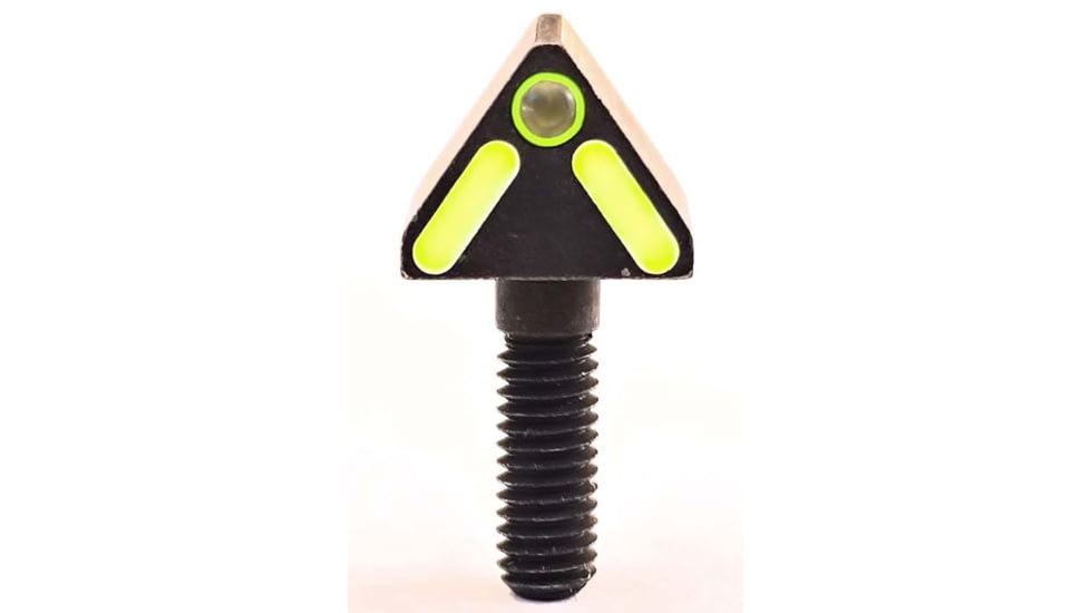 Blitzkrieg Components Benelli/Beretta Chevron Sight Post, Tritium Dot, Luminescent Green, BNCVLGTD3