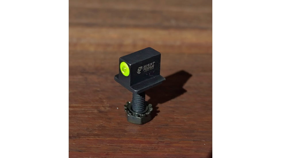 Blitzkrieg Components Benelli/Beretta Flat Circle Dot Sight Post, Tritium Dot, Green, BNFCDGTD3