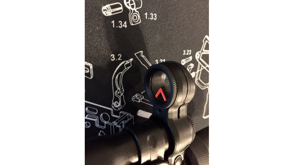 Blitzkrieg Components HK Chevron Front Sight Gen 2, Orange, HKCVO