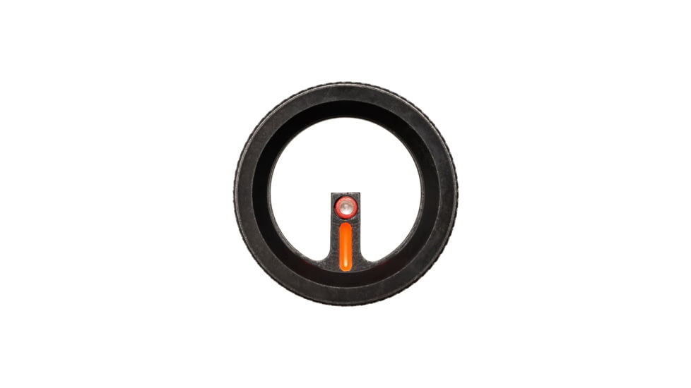 Blitzkrieg Components HK Flat Gen 2 Tritium Dot Front Sight, Orange Stripe, HKFLTOTD