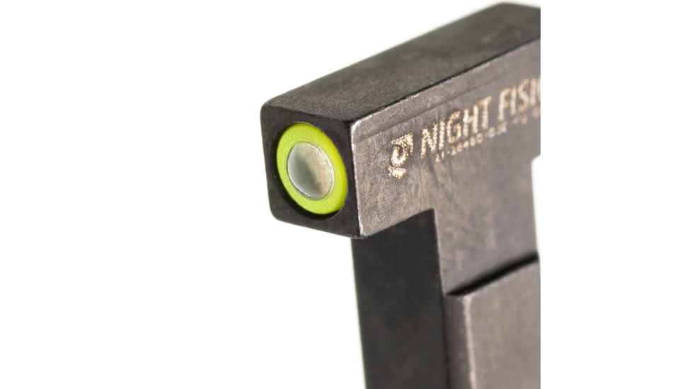 Blitzkrieg Components Magpul MBUS PRO Flat Circle Dot Sight Post, Tritium Dot, Luminescent Green, MPFCD12LGTD