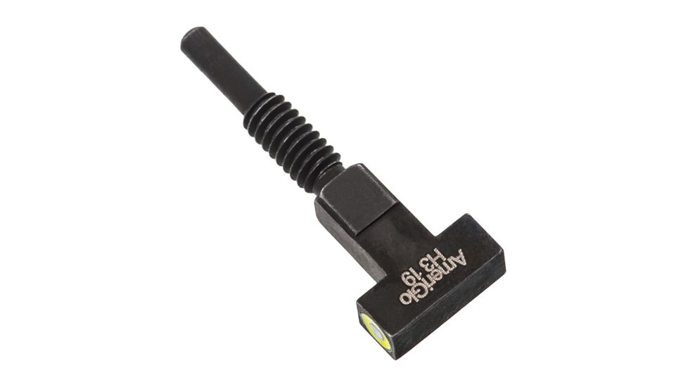 Blitzkrieg Components MP Mbus Pro Flat Circle Dot w/ Tritium Dot, Green, MPFCD13LGTD