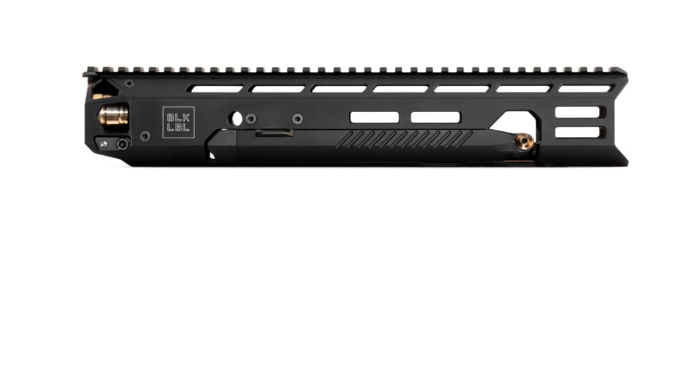 BLK LBL AR-10 DPMS Low Handguard w/ Integral Bipod, Black, 14 in, BL-AR10L-B-14-BLK