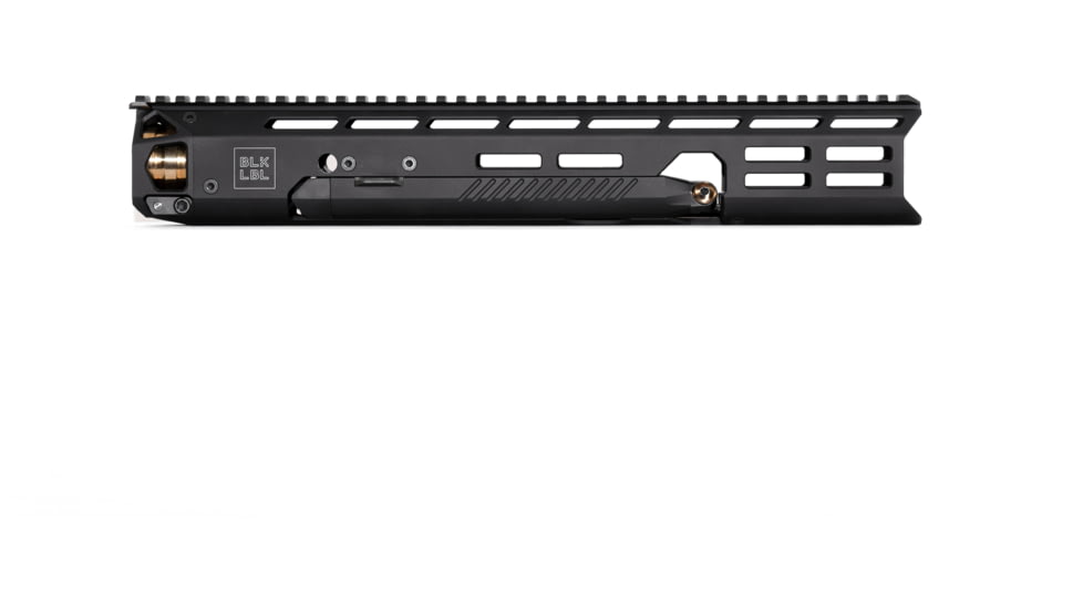 BLK LBL AR-10 DPMS Low Handguard w/ Integral Bipod, Black, 15.5 in, BL-AR10L-B-15.5-BLK