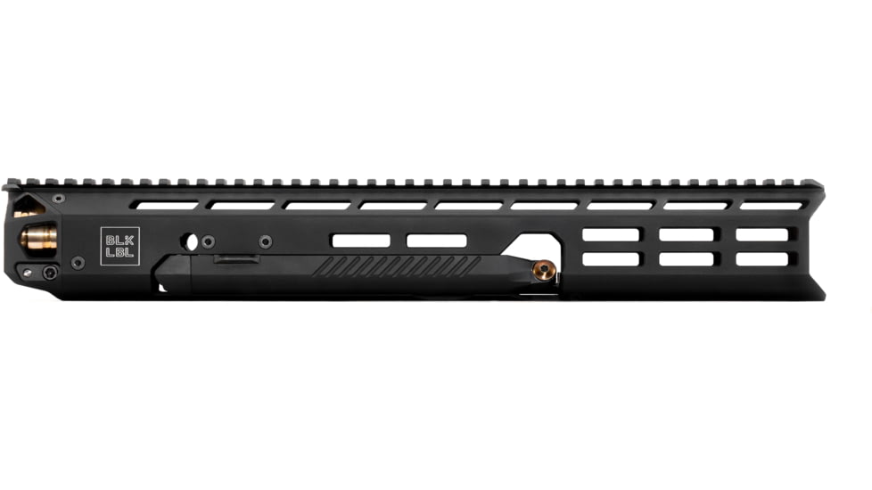 BLK LBL AR-10 DPMS Low Handguard w/ Integral Bipod, Black, 17 in, BL-AR10L-B-17-BLK