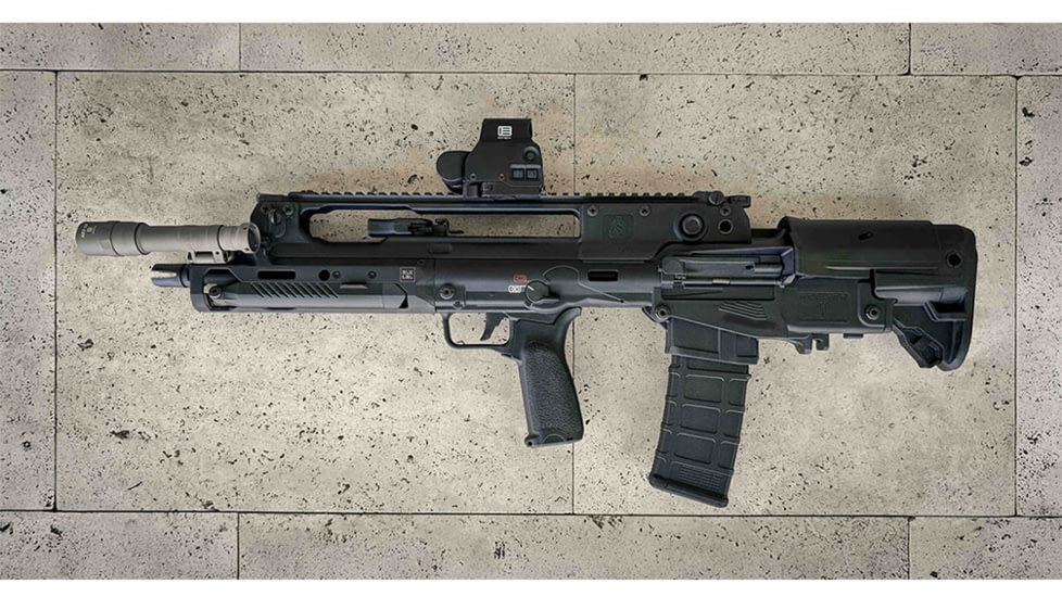 BLK LBL Hellion/VHS-2 Handguard with Integrated Bipod, 16in, Black, BL-VHS2-B-SH-BLK
