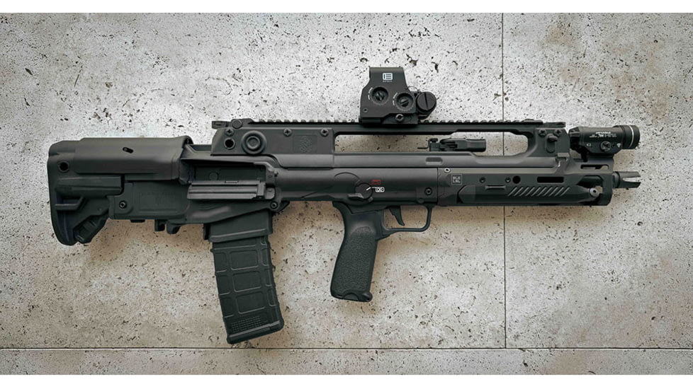 BLK LBL Hellion/VHS-2 Handguard with Integrated Bipod, 16in, Black, BL-VHS2-B-SH-BLK