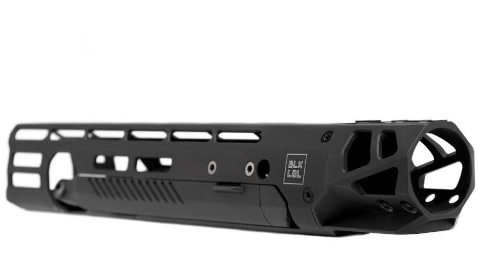 BLK LBL Sig Cross Bipod 14in Rifle Handguard, Black, 14, BL-SIGX-B-14-BLK
